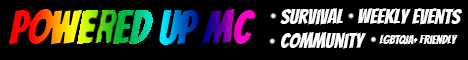 Powered Up Minecraft | Queer Friendly Powered Up Minecraft | Queer Friendly