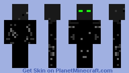 friendly enderman Minecraft Skin