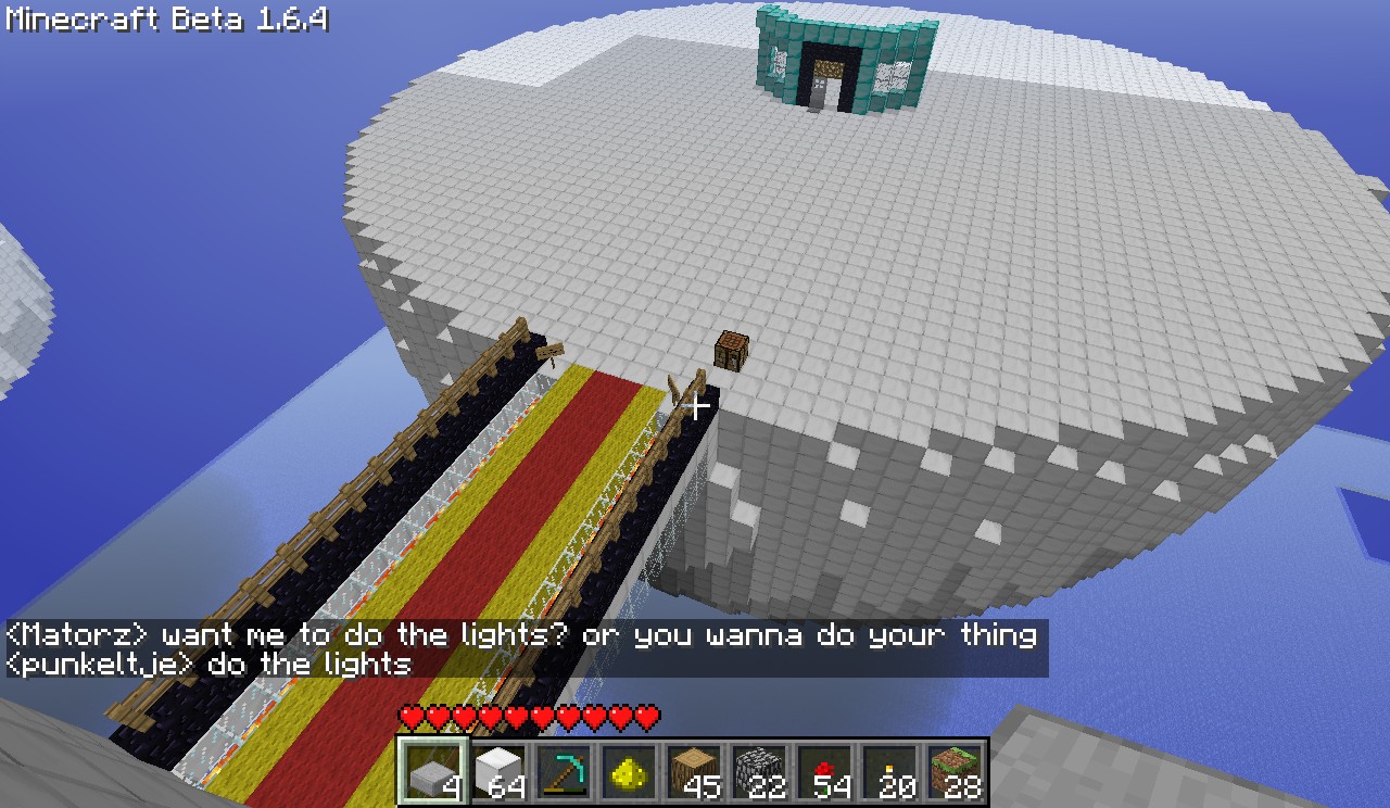 Project Pods Attached to Pods Minecraft Project