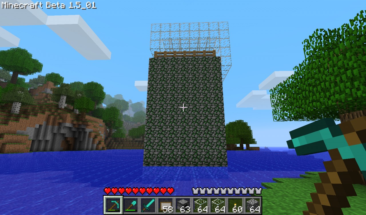 Over water bridge with underwater tunnel !!! Minecraft Project