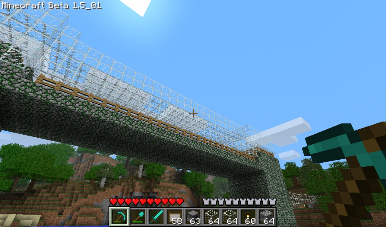 Over water bridge with underwater tunnel !!! Minecraft Project