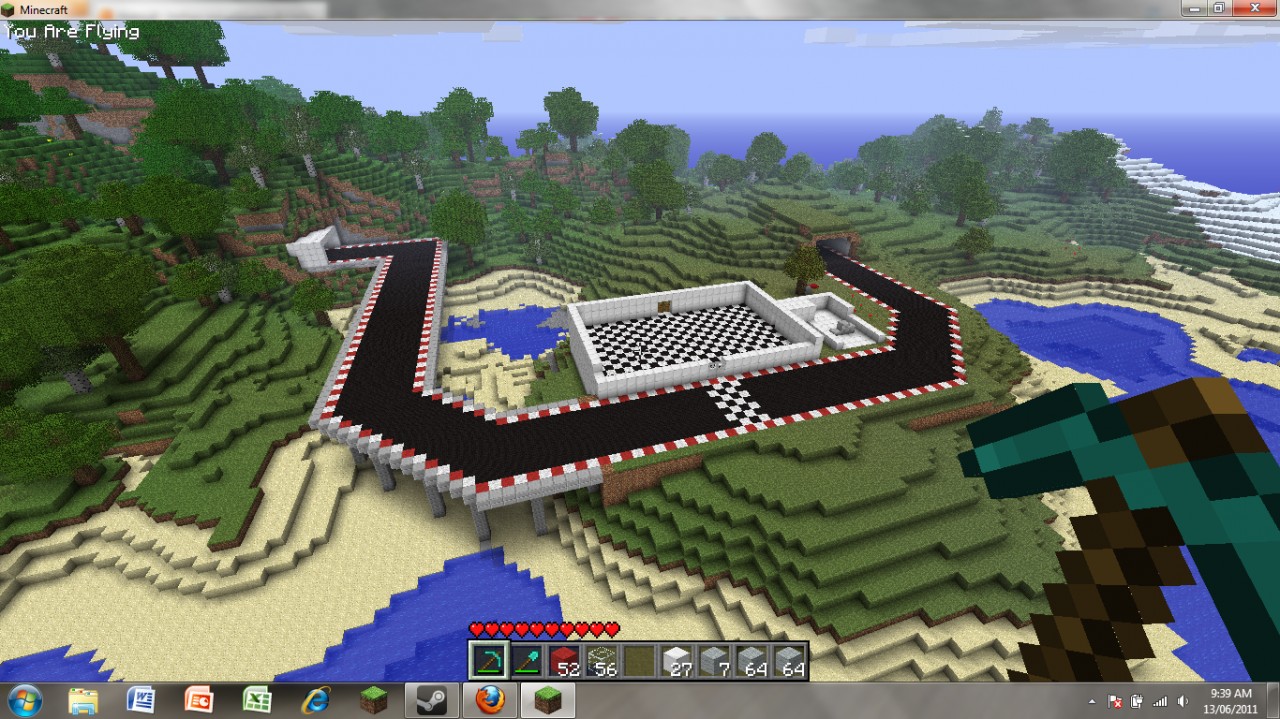 Race Track Minecraft Project