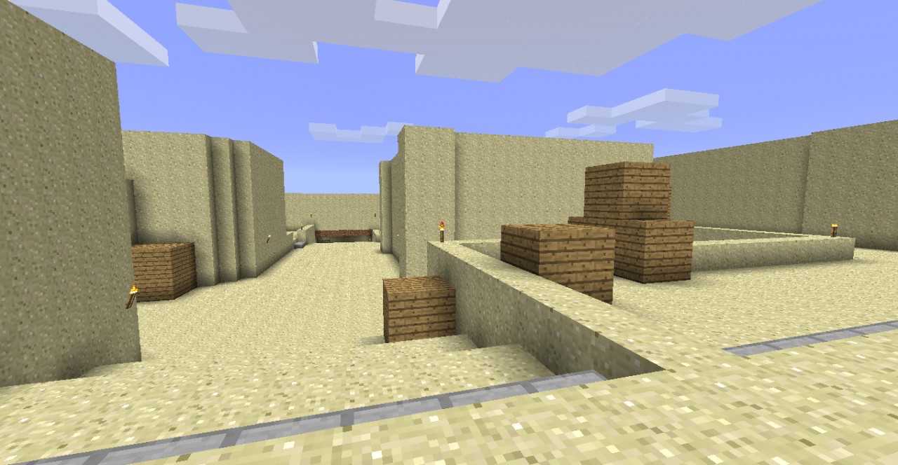 de_dust2 from cs in minecraft Minecraft Project