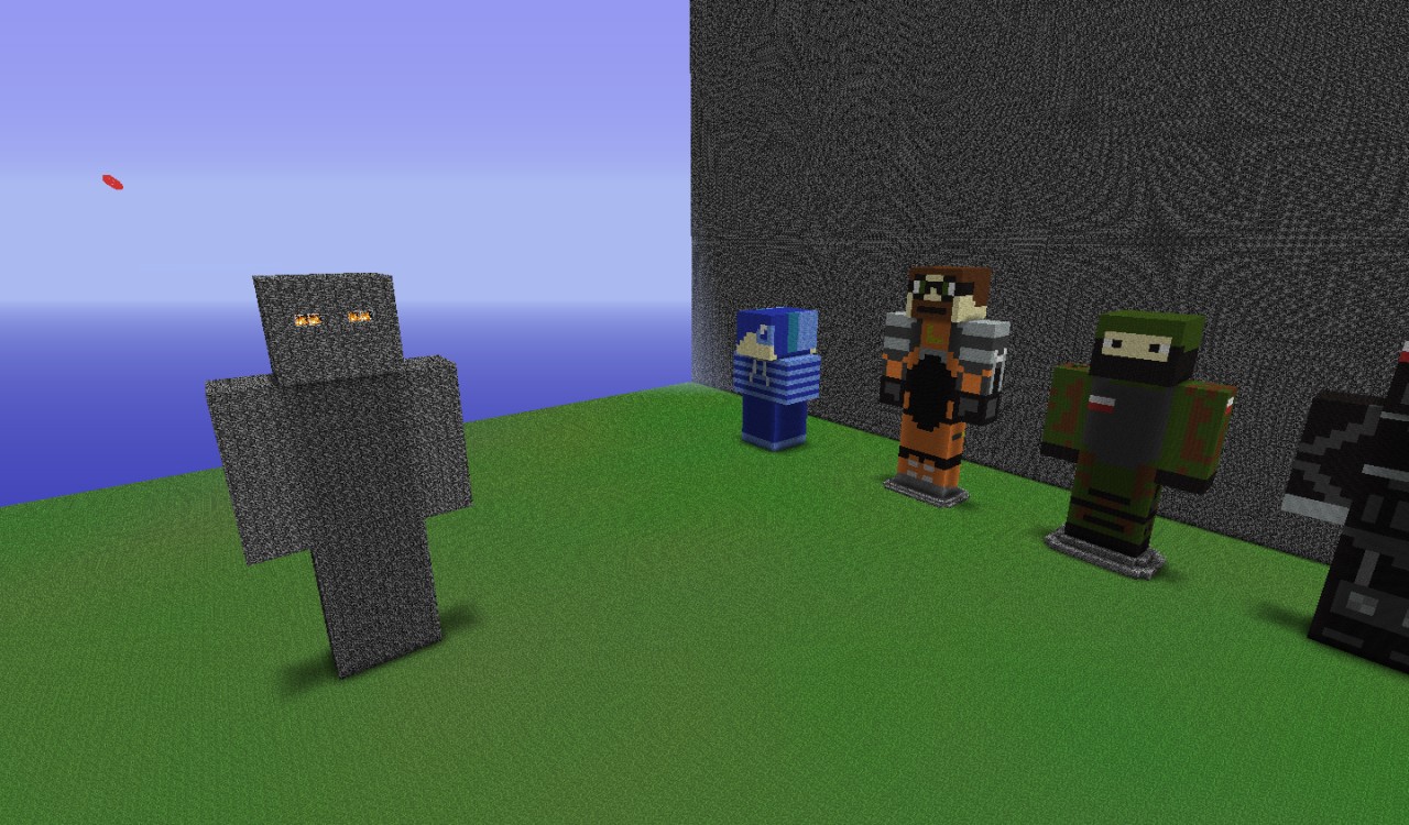 SKin Statues Minecraft Project