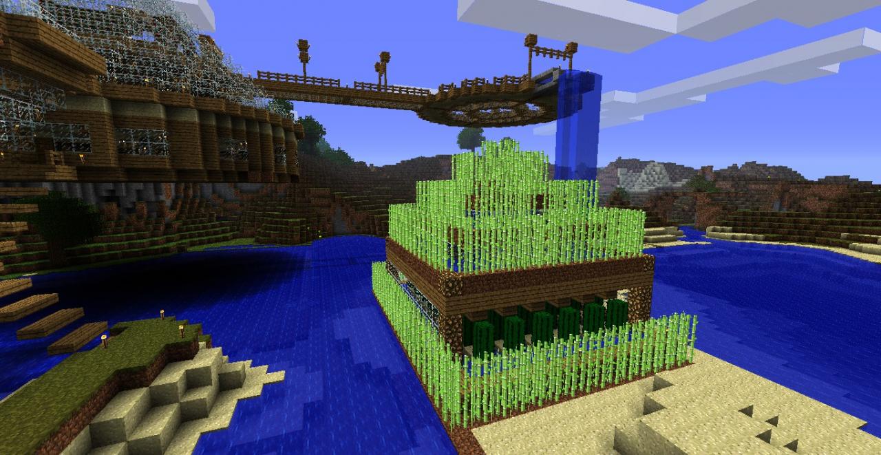 Reed and Cactifarm {Minecraft 4 Life} Minecraft Project