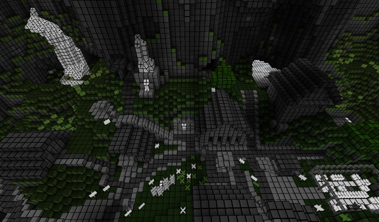 Black And White texture Minecraft Texture Pack