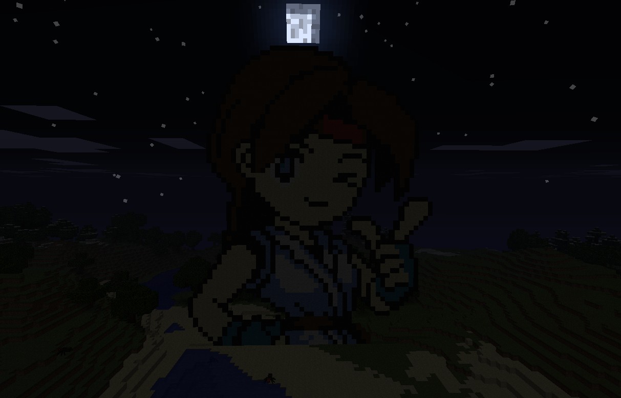 Karate Girl Minecraft Project