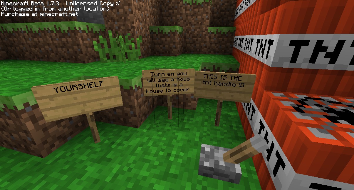 TNT BOMB BIG Version Minecraft Project