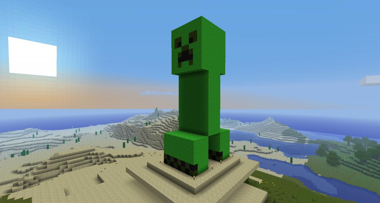 Giant Creeper Minecraft Project