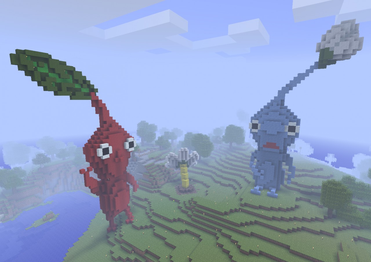 Pikmin Trio Minecraft Project