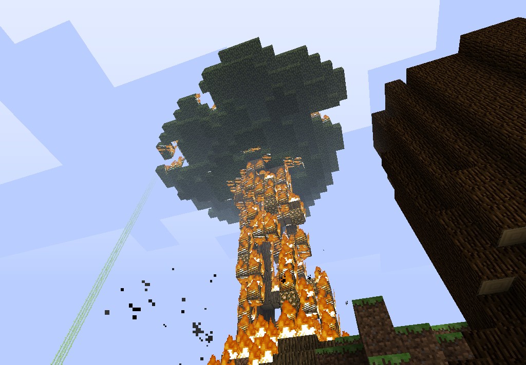 The Tree Burn Minecraft Project