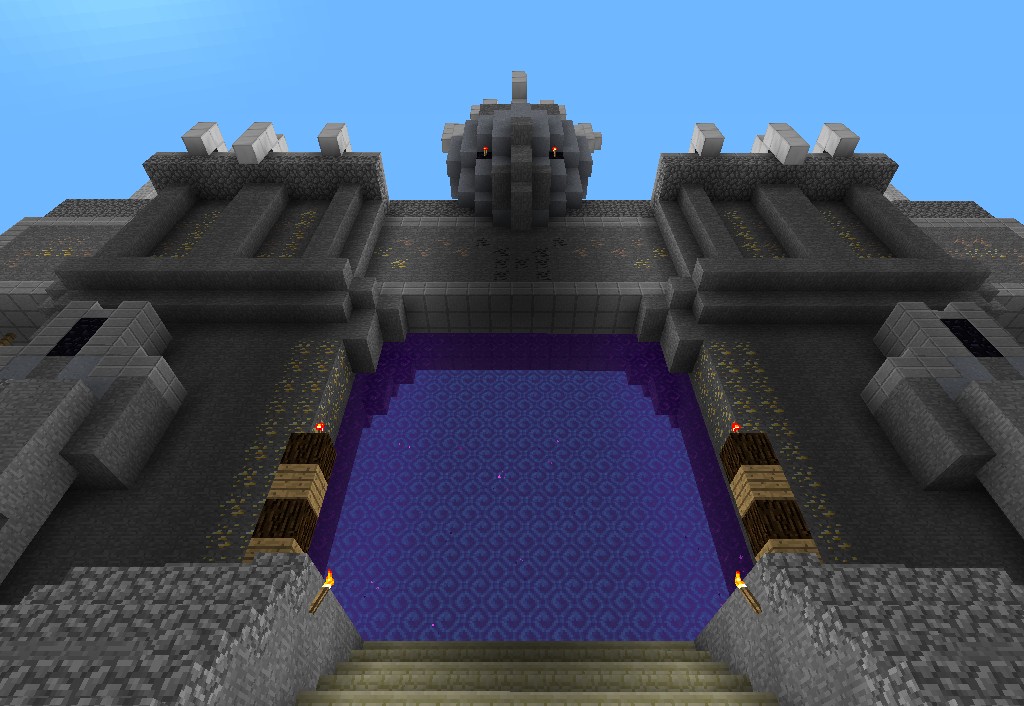 Massive Nether Gate Minecraft Project
