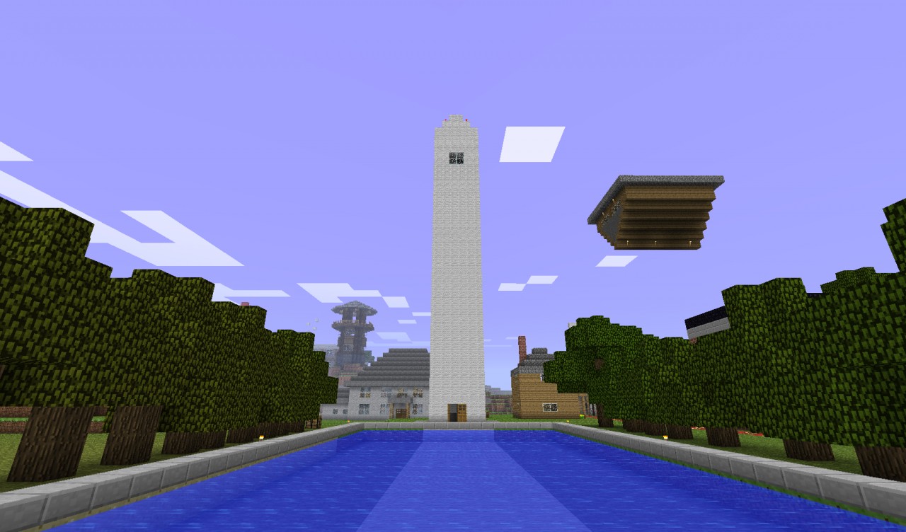 Washington Monument Minecraft Project