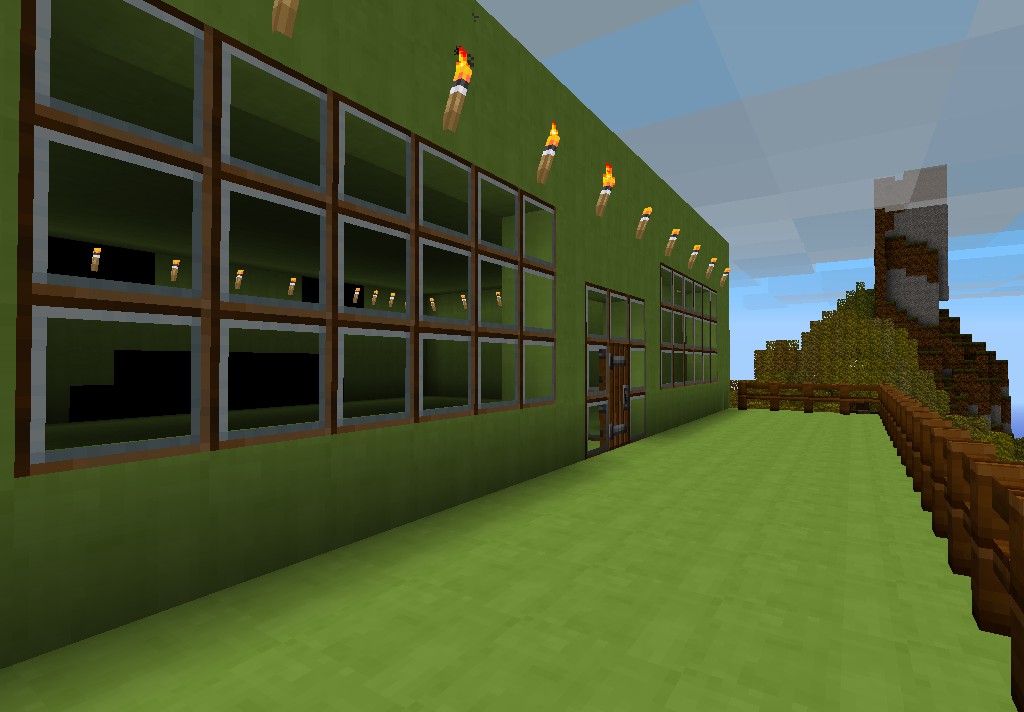 Creeper house Minecraft Project