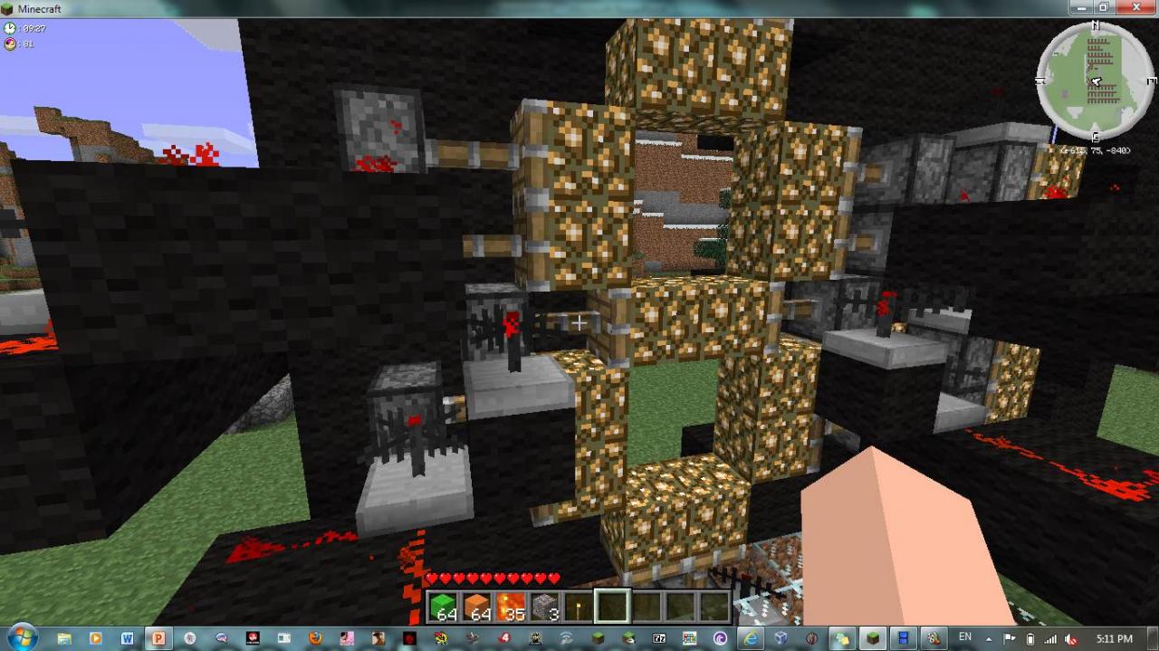 My Giant Clock Minecraft Minecraft Project