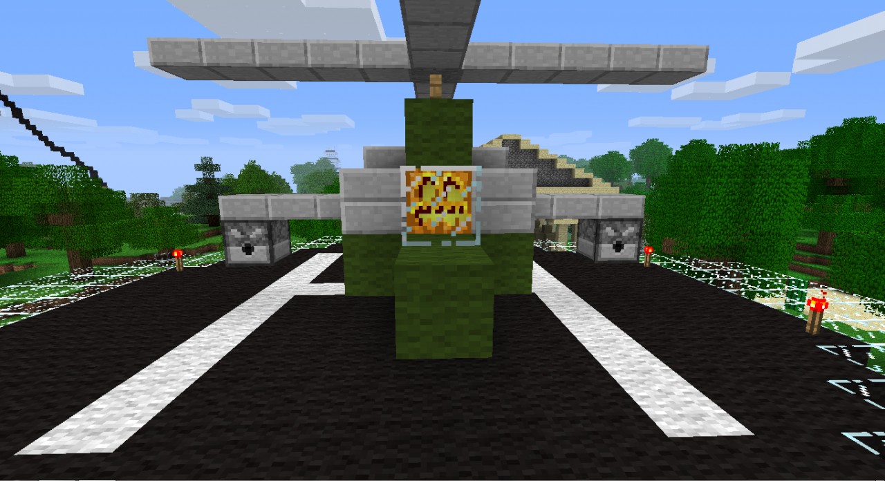 Aircraft Landing Pad Minecraft Project