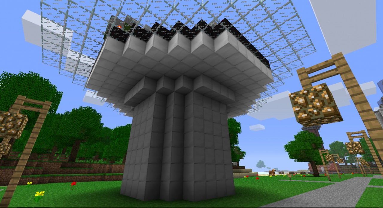 Aircraft Landing Pad Minecraft Project