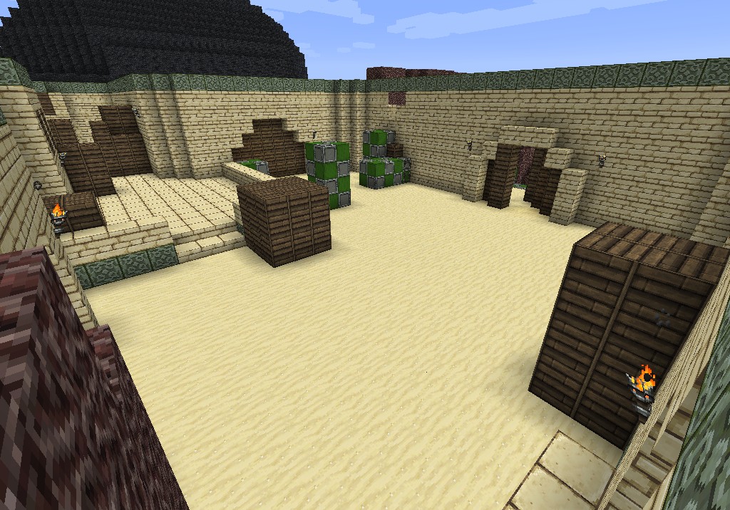 de_dust 2 Minecraft Project