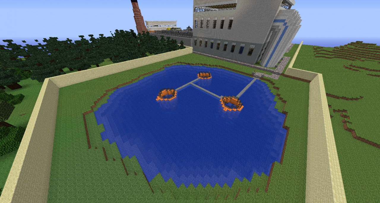Water Treatment Plant Minecraft Project