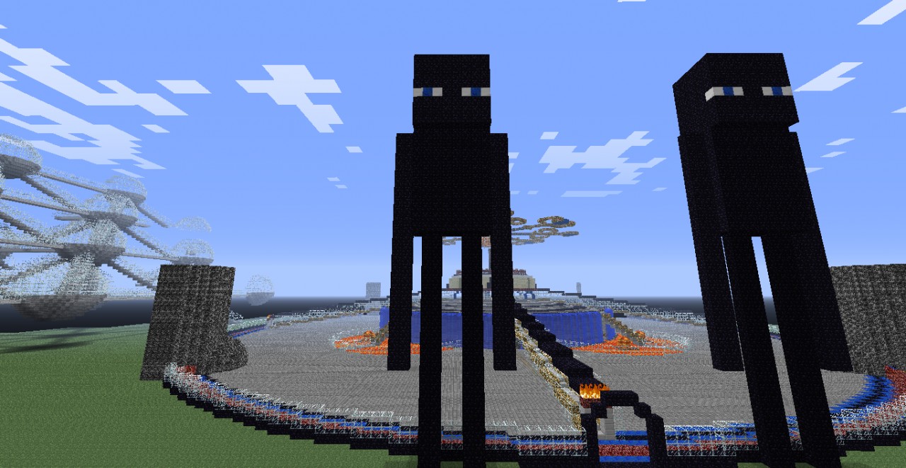 Obsidian Enderman with Lapis Eyes Minecraft Project