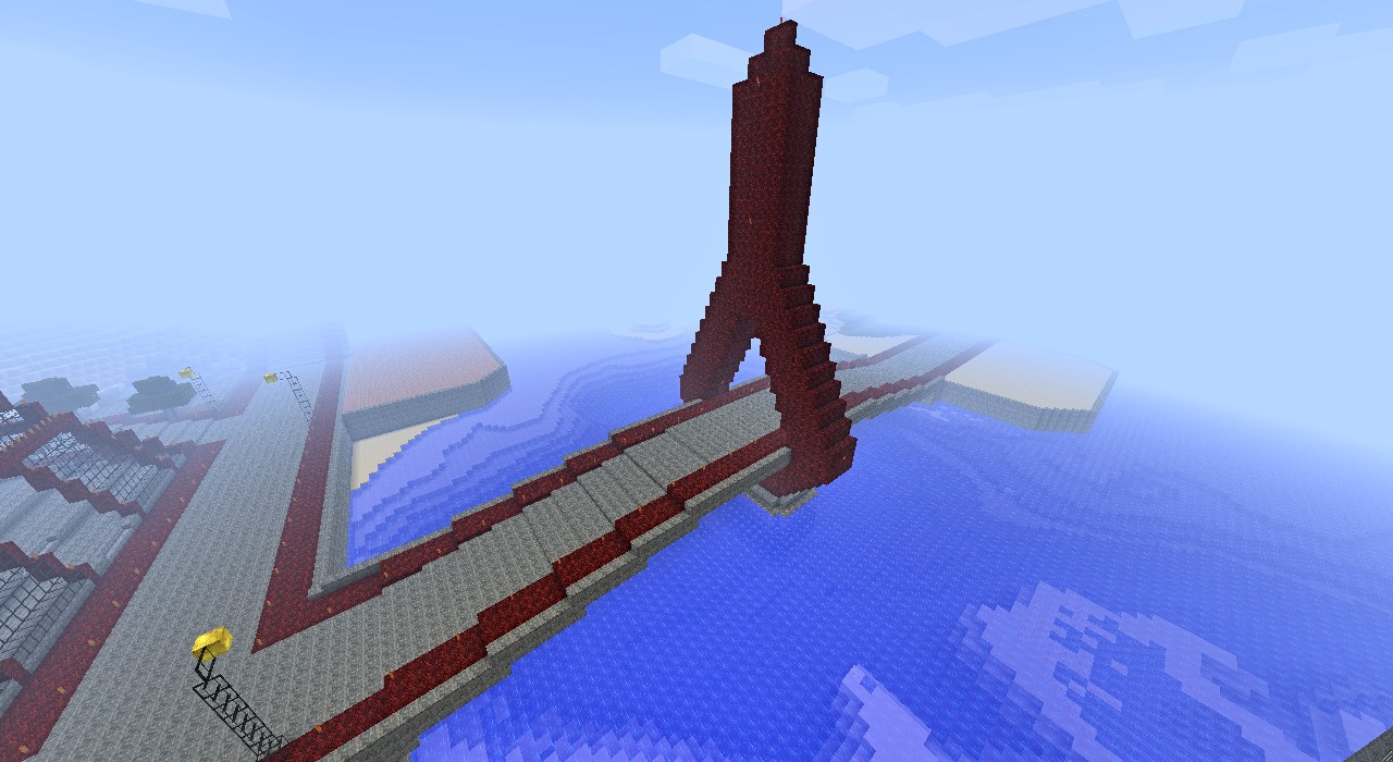 Netherrack Bridge Minecraft Project
