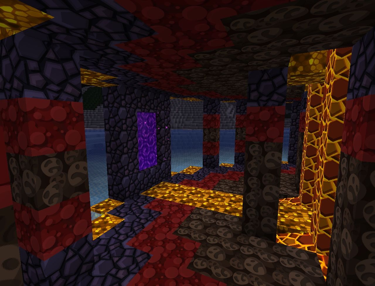 The Four Hell Gates Minecraft Project