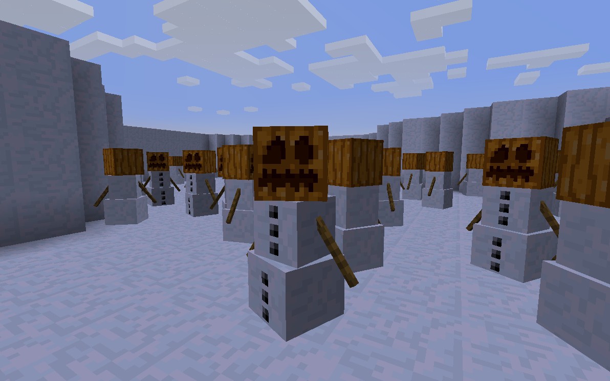 snowman Minecraft Project