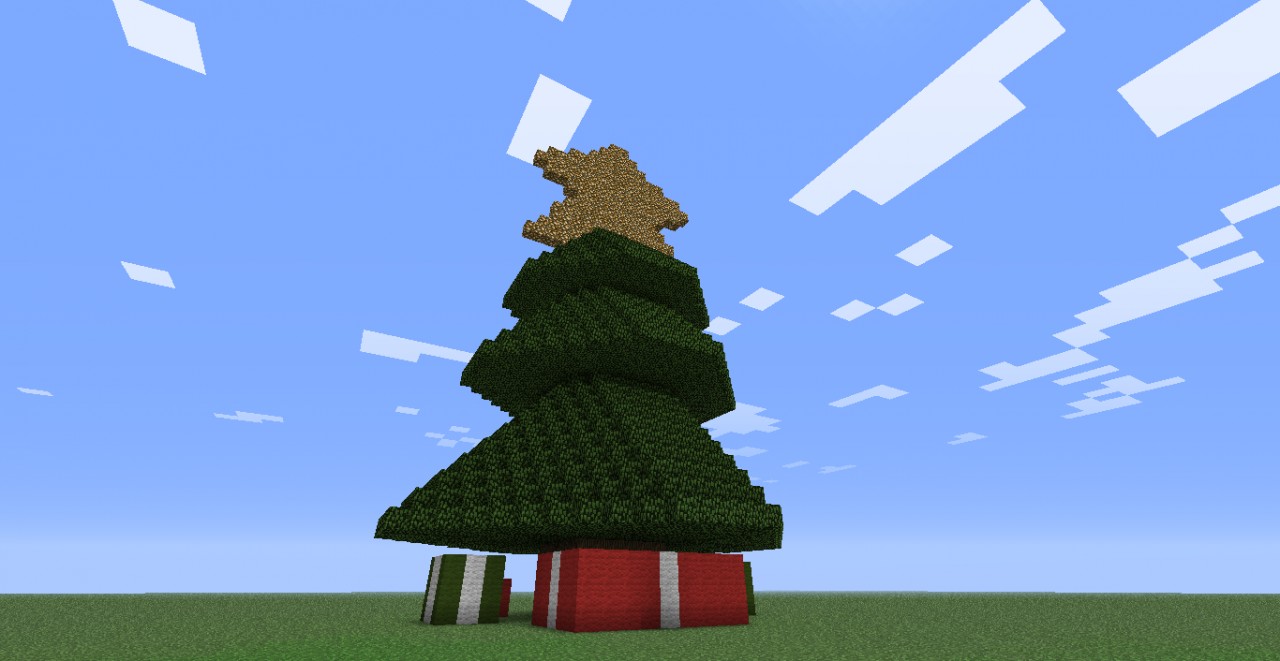 giant christmas tree minecraft project giant christmas tree minecraft project