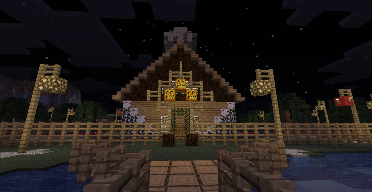 Farm Base in the Swamp Minecraft Project