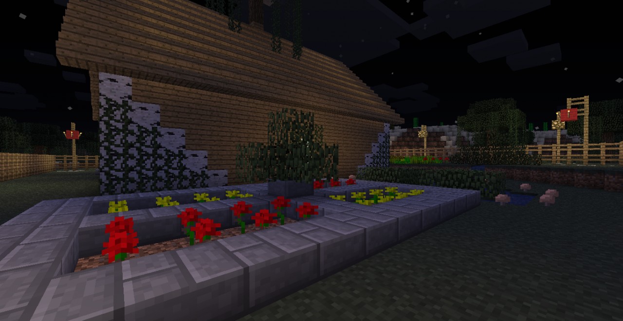 Farm Base in the Swamp Minecraft Project