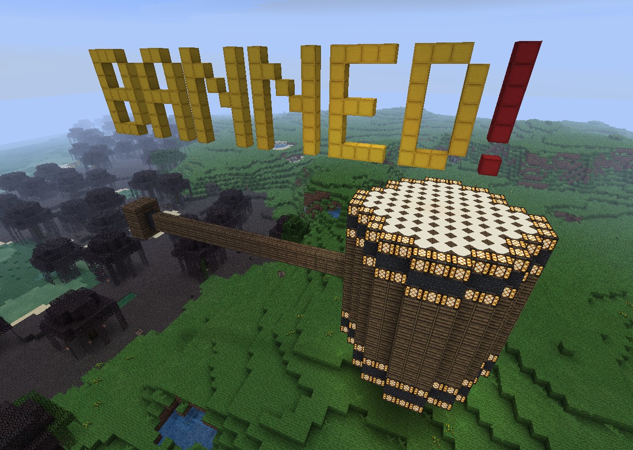 Let me see your Ban Hammers! Minecraft Project