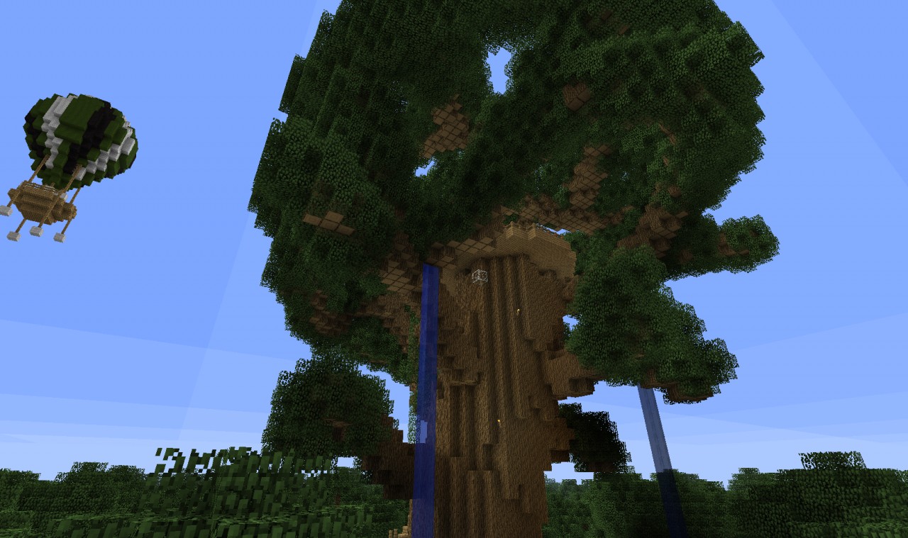 mega treehouse Made by Orangelemonrain Minecraft Project