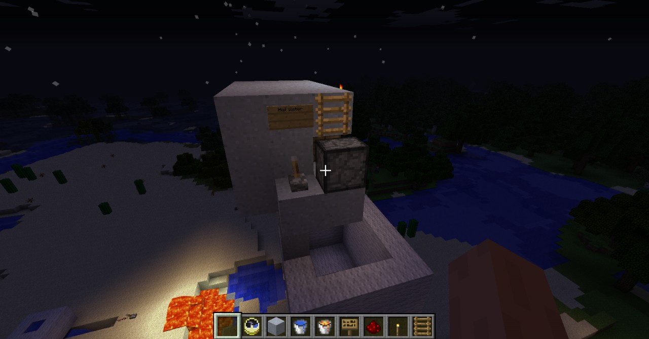 Working Sink Minecraft Project