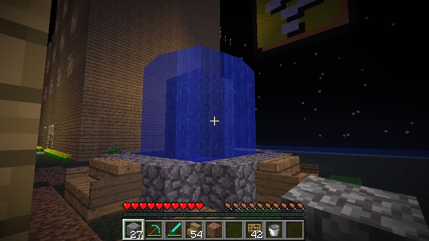 Water Fountain Minecraft Project