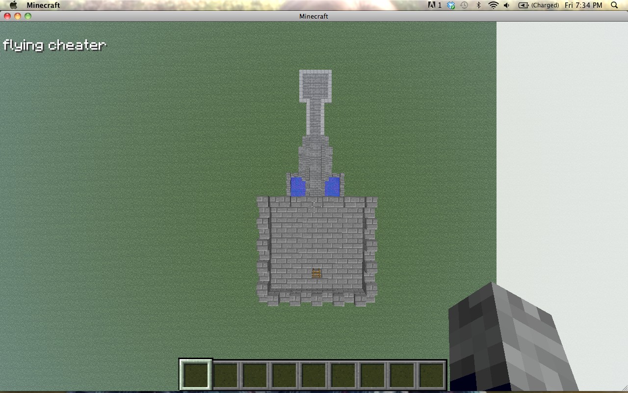 TOWER CASTLE! (moving stairs!) Minecraft Project