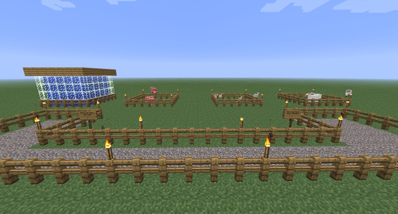 Minecraft Mob Zoo Minecraft Project