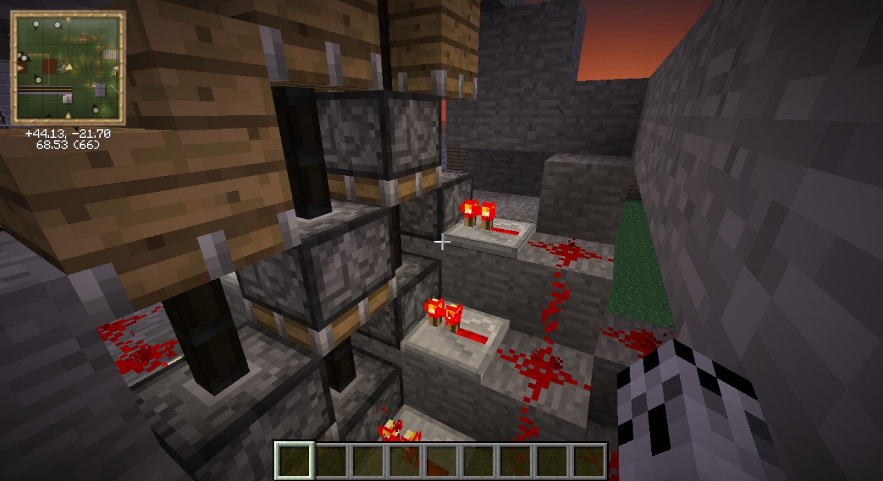 Retractable stairs Minecraft Project