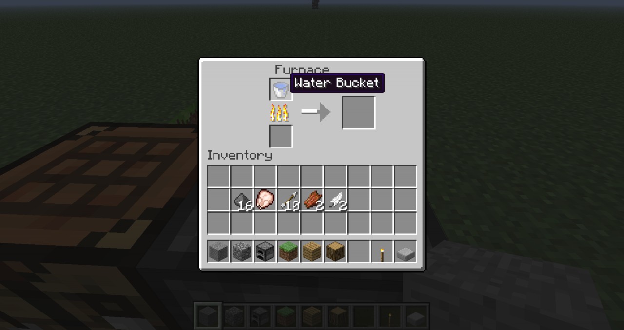 smelt water into lava! Minecraft Mod