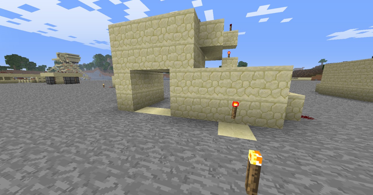 minecraft secret door tutorial Minecraft Project
