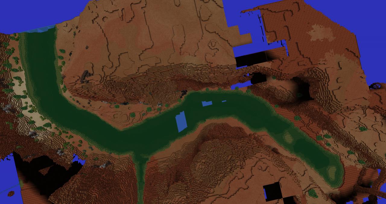 Horseshoe Bend Minecraft Project