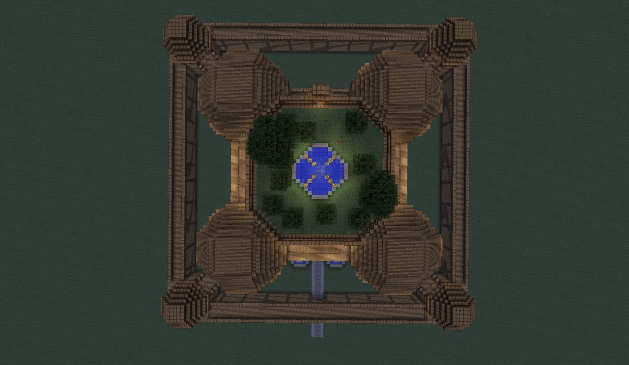 Wooden Fortress Minecraft Project