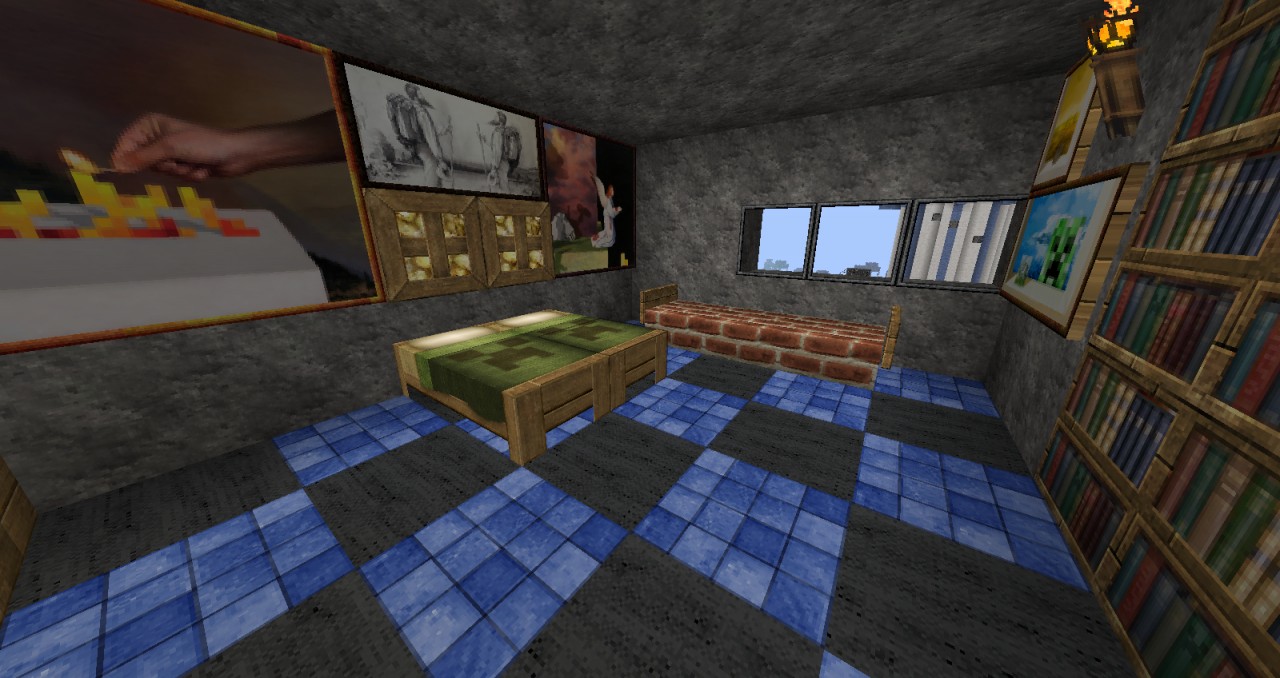 Polish Block of flats Minecraft Project