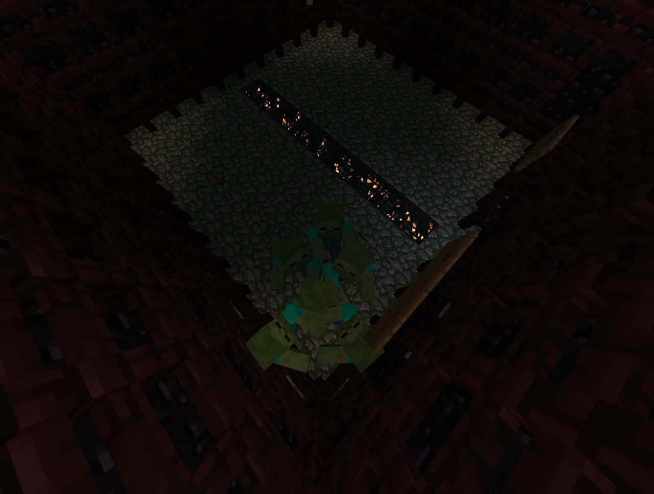 Zombie Trap Game!! Minecraft Project