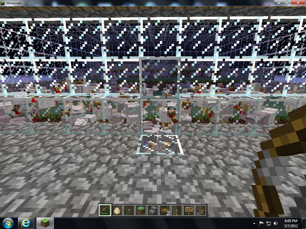 Automatic Chicken Farm Minecraft Project