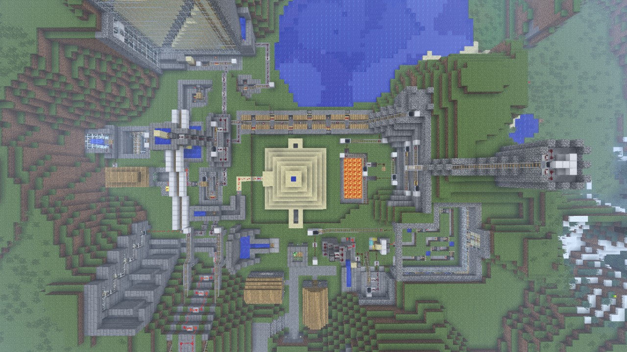 The Amazing Rube Goldberg Machine Minecraft Project