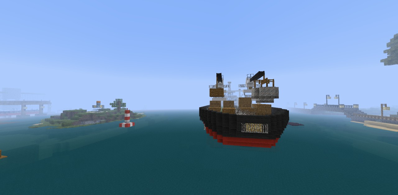 BP Oil Tanker Minecraft Project