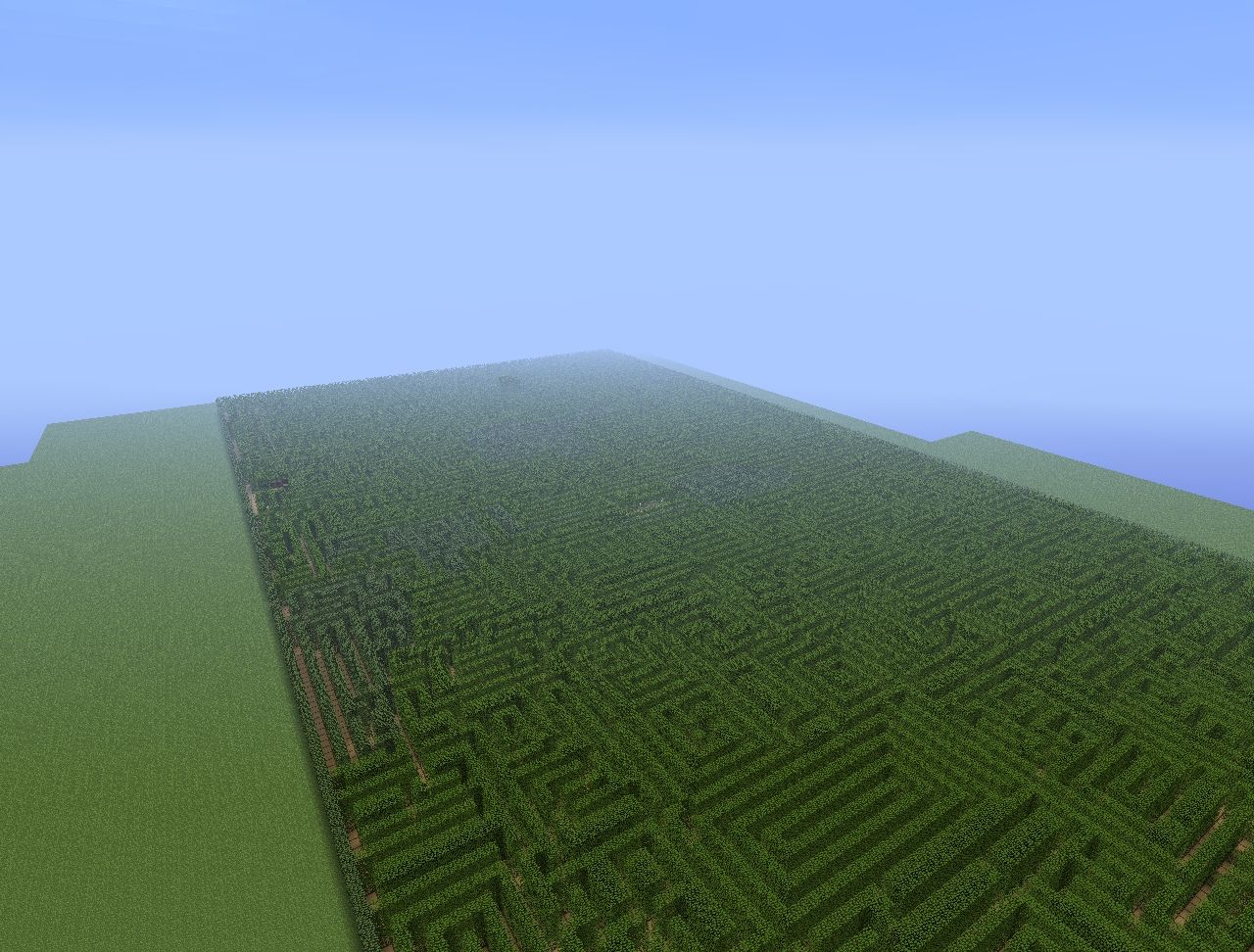 Huge Maze Minecraft Project