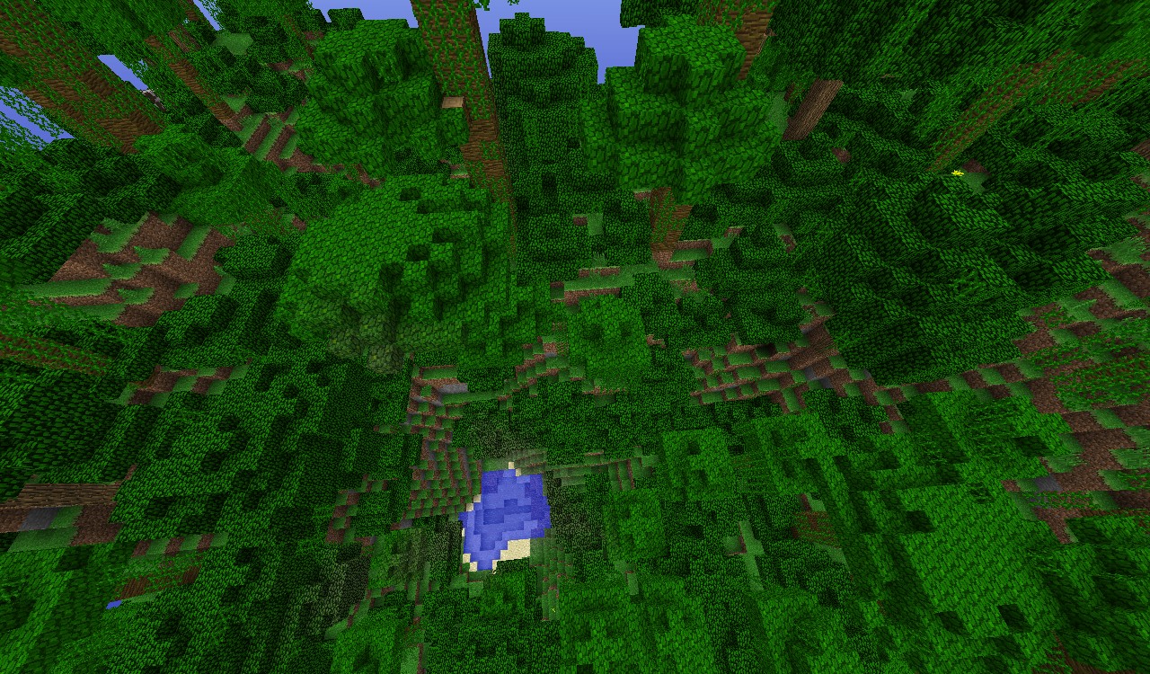 Jungle biome Minecraft Project