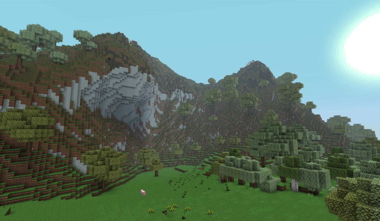 Mountains of Sudus [Custom Terrain] Minecraft Project