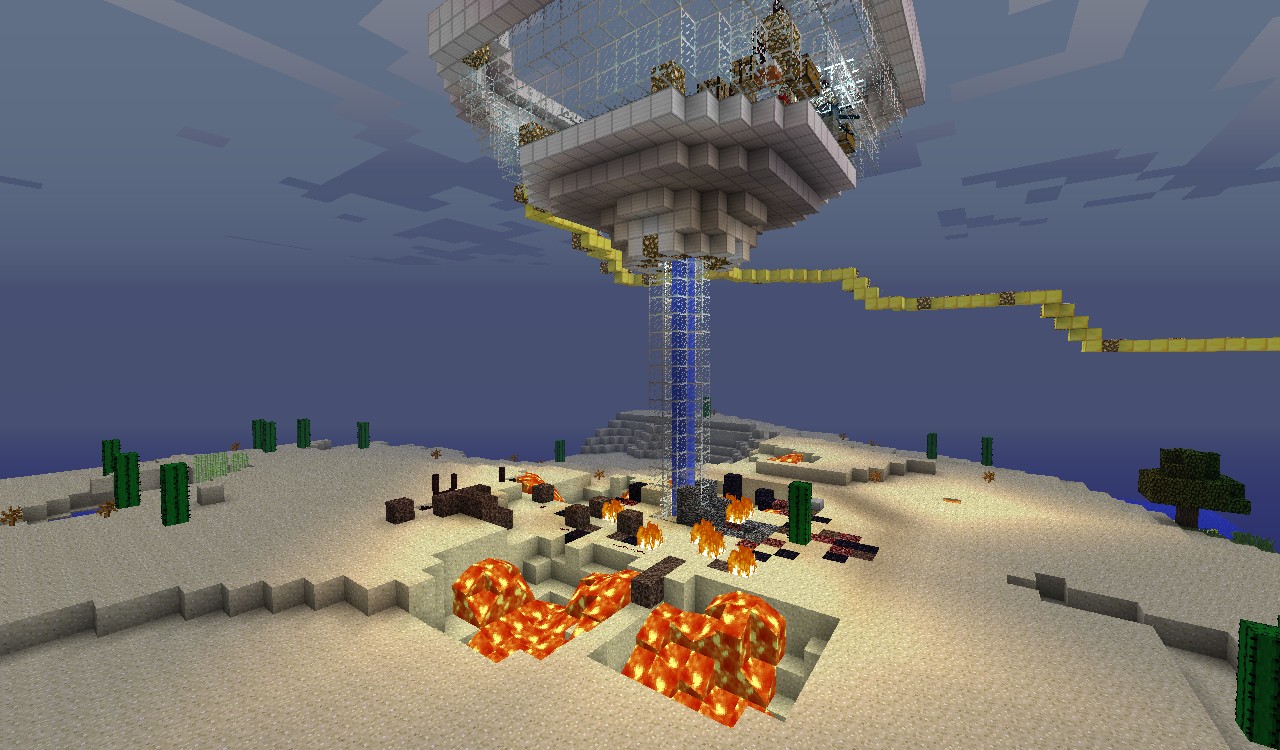Minecraft UFO Minecraft Project